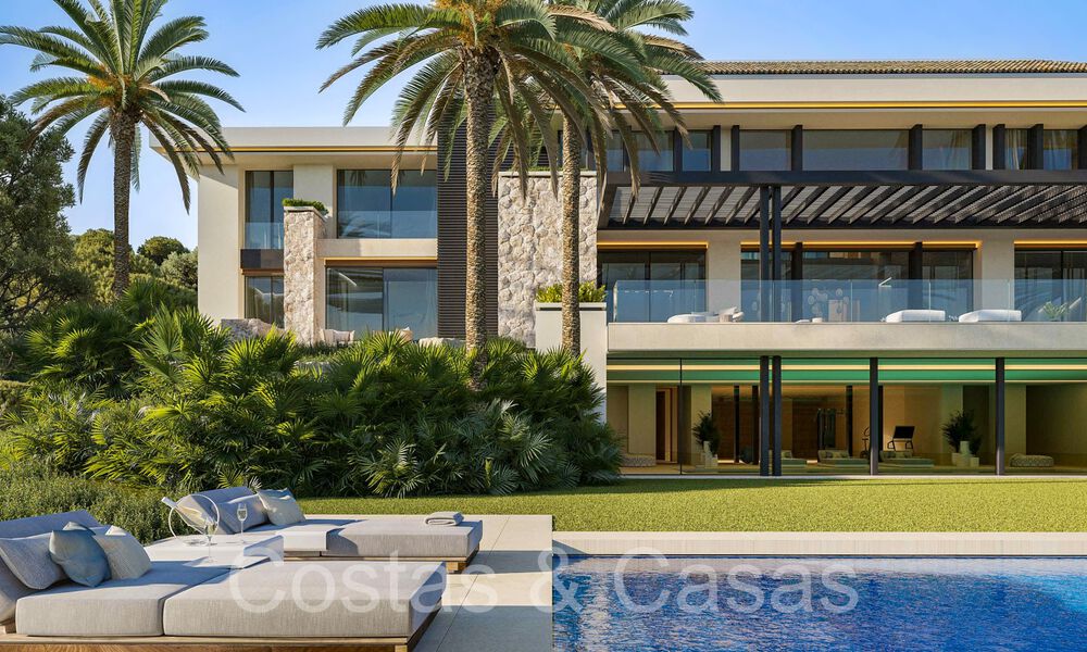 Majestueuze boutique villa te koop, met zeezicht, in het meest exclusieve La Zagaleta Golfresort in Benahavis - Marbella 71420