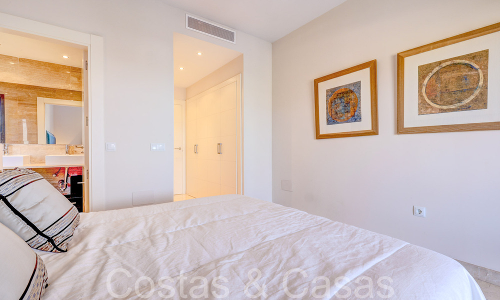 Modern golf appartement te koop in het prestigieuze 5* Los Flamingos Golf Resort op de New Golden Mile, Marbella - Benahavís 71706