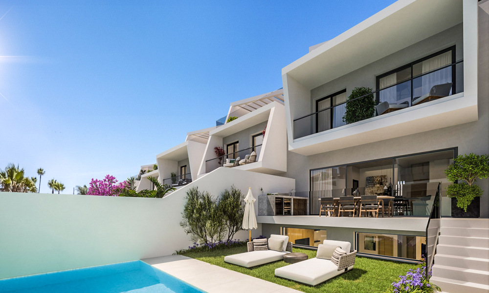 Architectonische nieuwbouw huizen te koop op de New Golden Mile, tussen Marbella en Estepona 72190