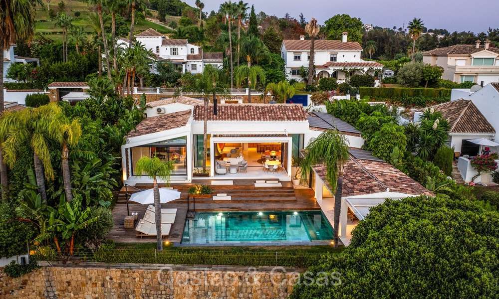 Stijlvol gerenoveerde luxevilla te koop, grenzend aan de golfbaan in Nueva Andalucia, Marbella 72294