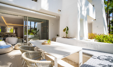 Volledig gerenoveerd appartement te koop in Puente Romano op de Golden Mile van Marbella 72405