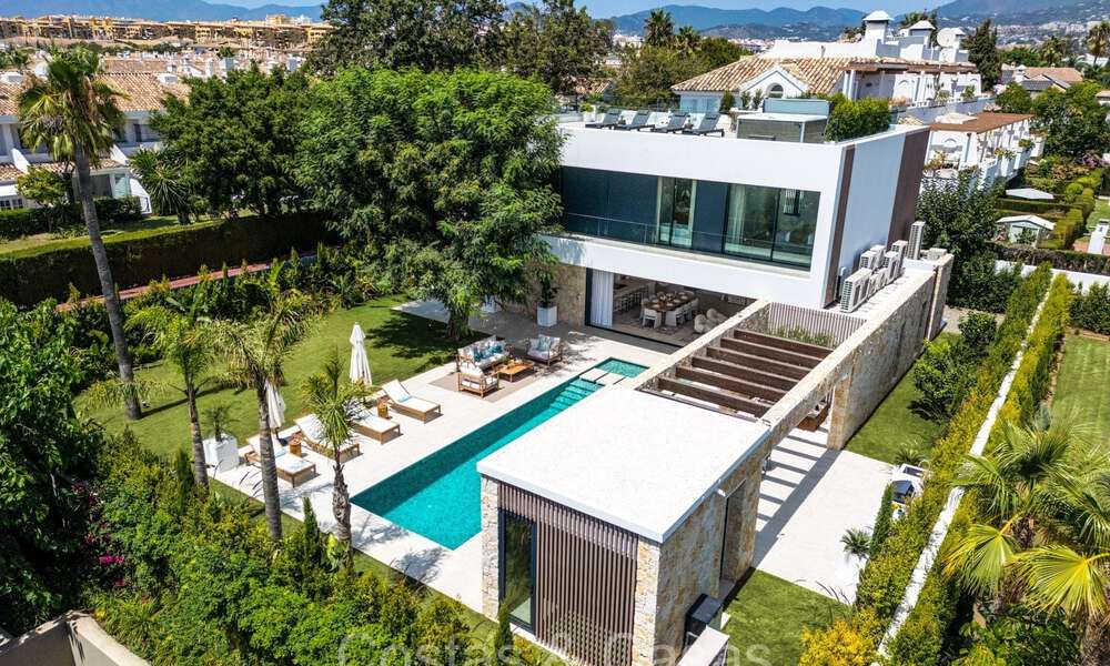 Nieuwe, state-of-the-art luxevilla te koop, op loopafstand van het strand van San Pedro, Marbella 72476