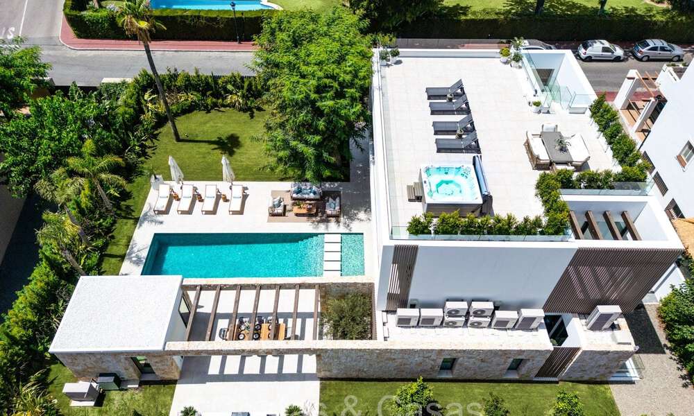 Nieuwe, state-of-the-art luxevilla te koop, op loopafstand van het strand van San Pedro, Marbella 72477