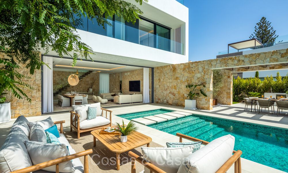 Nieuwe, state-of-the-art luxevilla te koop, op loopafstand van het strand van San Pedro, Marbella 72494