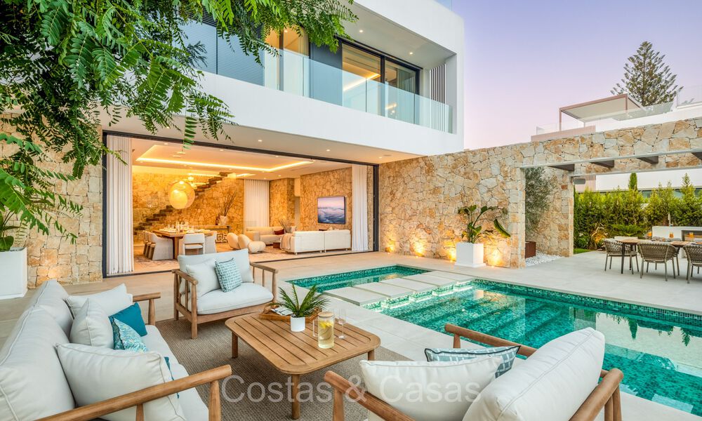 Nieuwe, state-of-the-art luxevilla te koop, op loopafstand van het strand van San Pedro, Marbella 72512