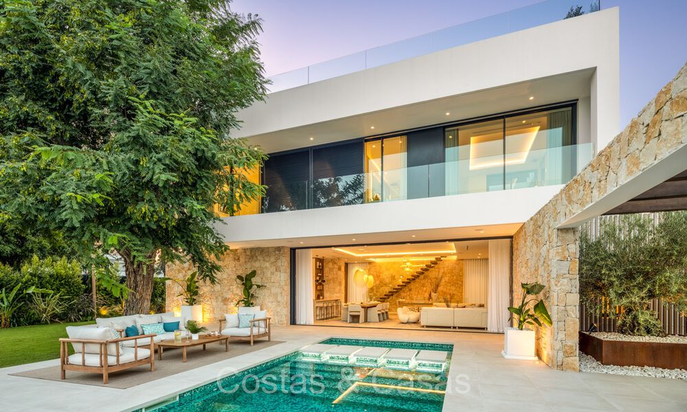 Nieuwe, state-of-the-art luxevilla te koop, op loopafstand van het strand van San Pedro, Marbella 72513