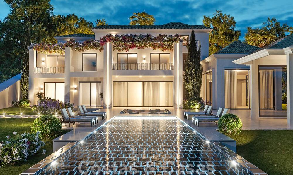 Eerstelijns golf locatie, bouwgrond te koop in golfresort met schitterend zeezicht in Benahavis - Marbella 72680