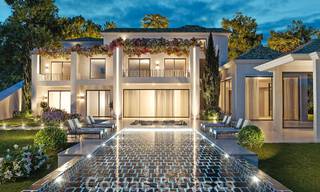 Eerstelijns golf locatie, bouwgrond te koop in golfresort met schitterend zeezicht in Benahavis - Marbella 72680 