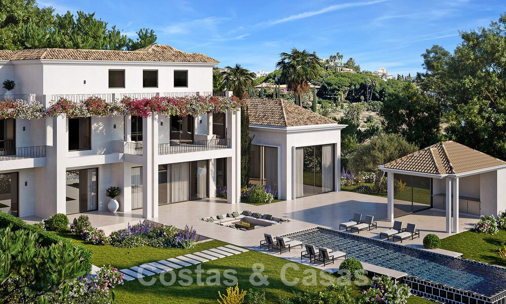 Eerstelijns golf locatie, bouwgrond te koop in golfresort met schitterend zeezicht in Benahavis - Marbella 72681