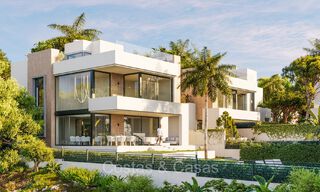 Moderne nieuwebouwvilla’s te koop op enkele meters van het strand ten oosten van Marbella centrum 72710 