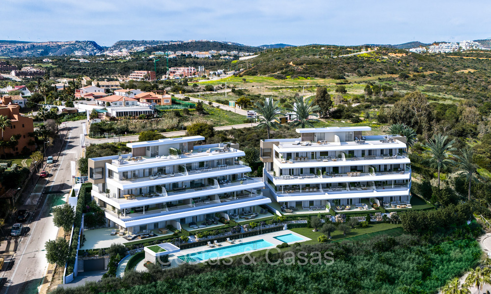 Energie efficiënte nieuwbouwappartementen te koop op loopafstand van het strand in West Estepona 72749