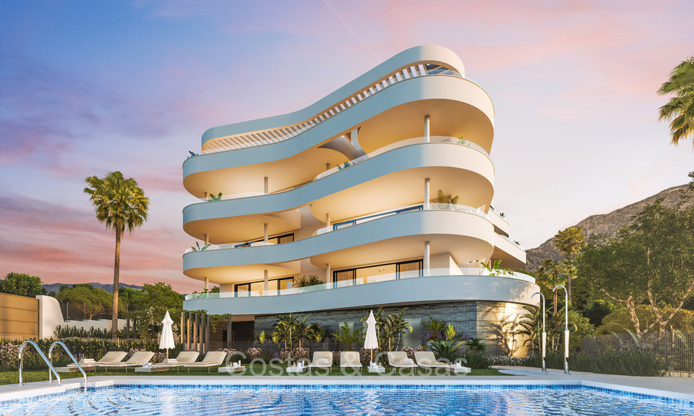 Instapklare nieuwe appartementen met uitzicht op zee te koop in een modern complex - Fuengirola, Costa del Sol 73058