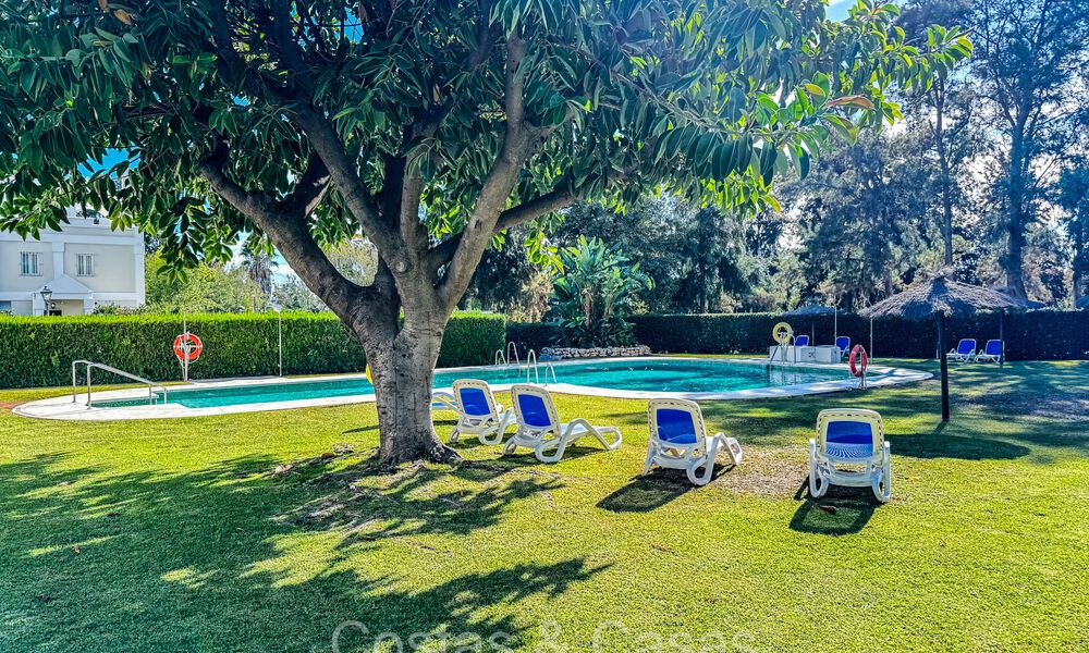 Kwalitatief gerenoveerd tuinappartement te koop, grenzend aan een toonaangevende golfbaan in La Quinta, Benahavis - Marbella 73563