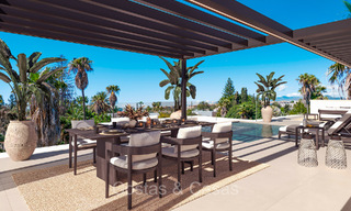 Nieuw op de markt. 7 nieuwe boutique villa’s te koop, op loopafstand van Puerto Banus en het strand van San Pedro, Marbella 73509 