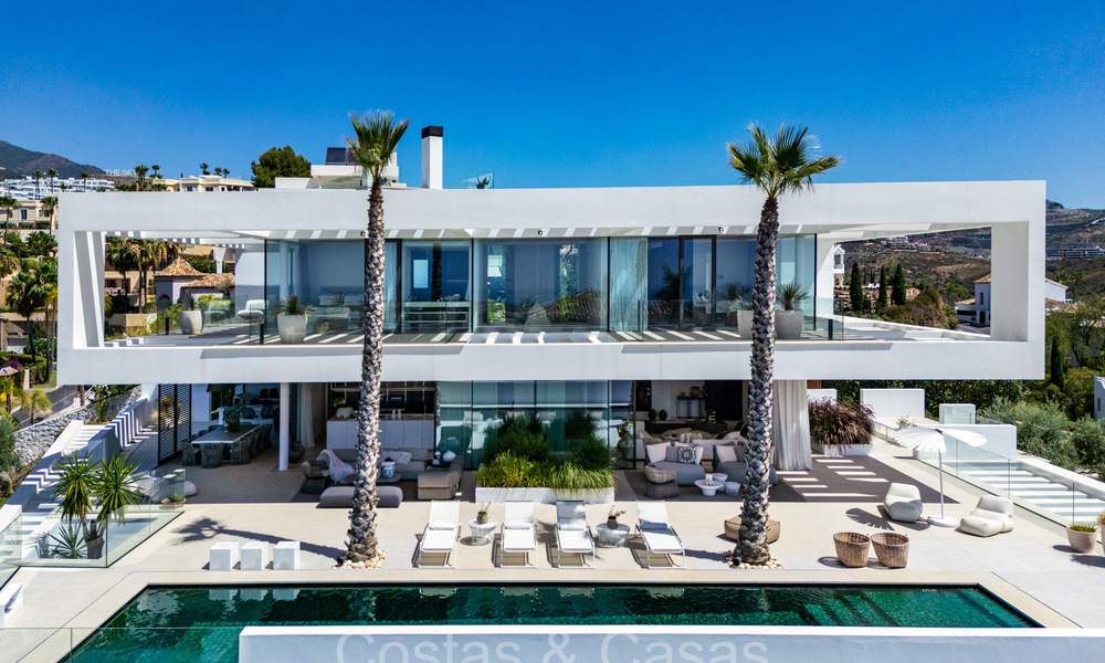 Majestueuze designervilla met geavanceerde architectuur te koop in La Quinta, Benahavis - Marbella 73976