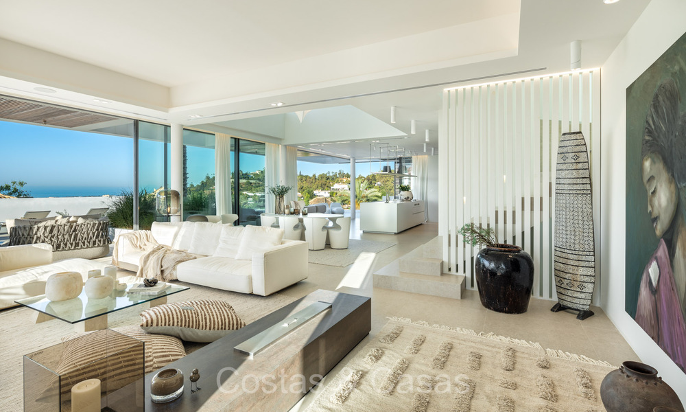 Majestueuze designervilla met geavanceerde architectuur te koop in La Quinta, Benahavis - Marbella 73982