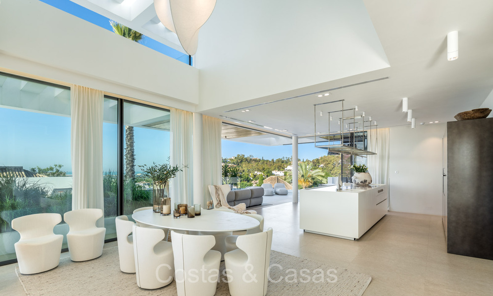 Majestueuze designervilla met geavanceerde architectuur te koop in La Quinta, Benahavis - Marbella 73985