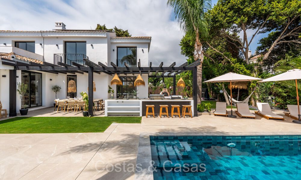 Prestigieuze, Mediterrane luxevilla te koop in een geprefereerde strandurbanisatie in San Pedro, Marbella 74291