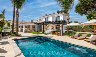 Prestigieuze, Mediterrane luxevilla te koop in een geprefereerde strandurbanisatie in San Pedro, Marbella 74292 