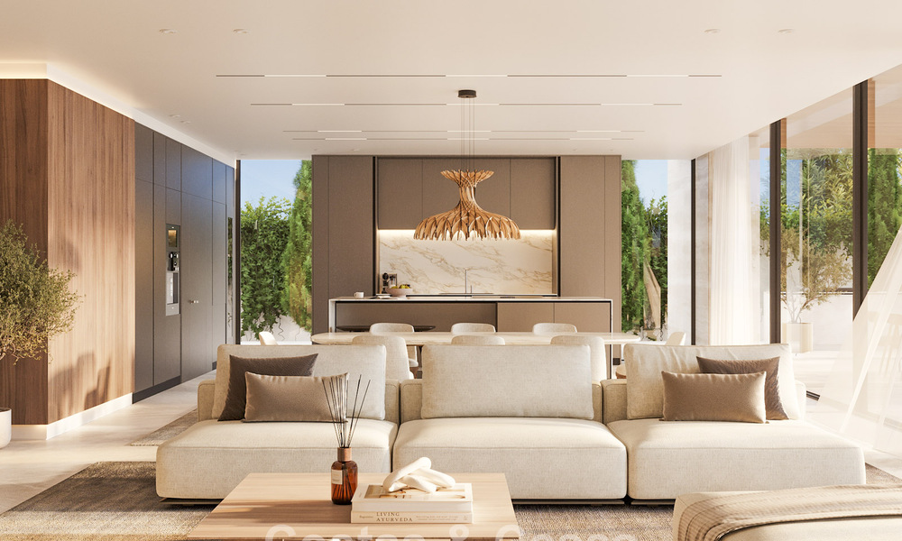 Indrukwekkende nieuwbouwvilla’s te koop met uitzicht op zee, golf en bergen in Benahavis - Marbella 74864