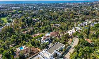 Instapklare, moderne luxevilla te koop, met zeezicht in een gated community in Benahavis - Marbella 773609 