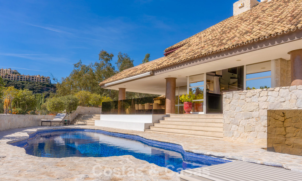 Architectonisch meesterwerk te koop met prachtig zeezicht in La Quinta, Benahavis - Marbella 773999