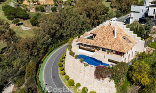 Architectonisch meesterwerk te koop met prachtig zeezicht in La Quinta, Benahavis - Marbella 774035 