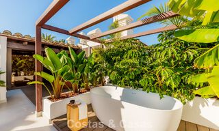 Instapklaar luxe penthouse te koop in een vooraanstaand strandresort op loopafstand van Estepona centrum 773754 