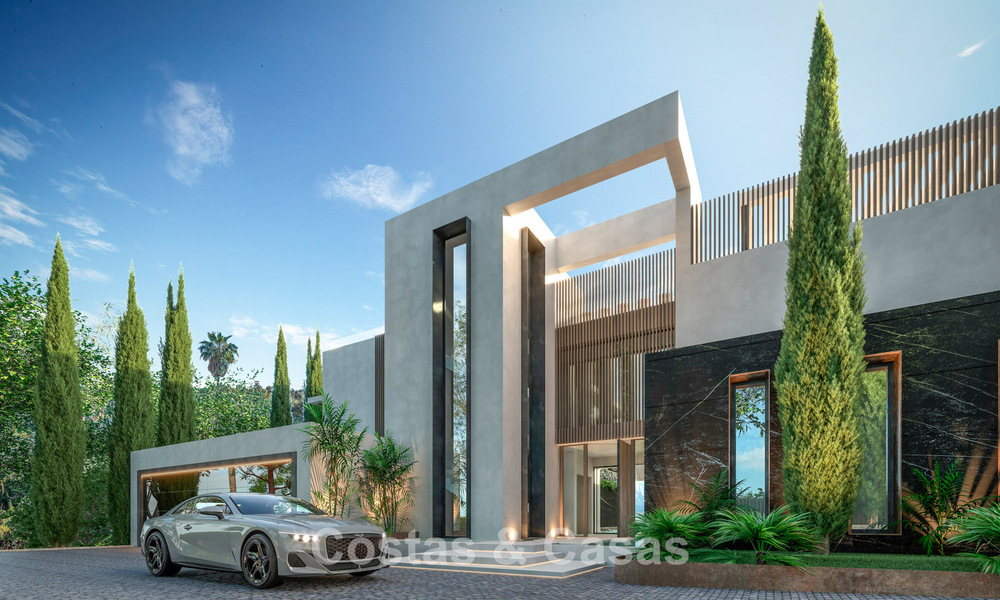 Magnifieke designervilla te koop in een beveiligde beachside gemeenschap van Sotogrande, Costa del Sol 773806