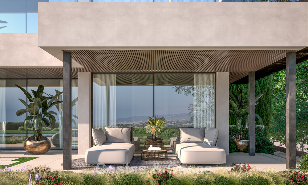 Magnifieke designervilla te koop in een beveiligde beachside gemeenschap van Sotogrande, Costa del Sol 773812