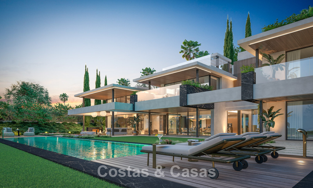 Magnifieke designervilla te koop in een beveiligde beachside gemeenschap van Sotogrande, Costa del Sol 773817