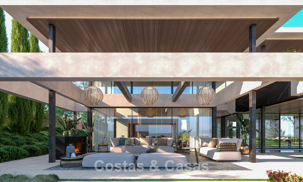 Magnifieke designervilla te koop in een beveiligde beachside gemeenschap van Sotogrande, Costa del Sol 773839