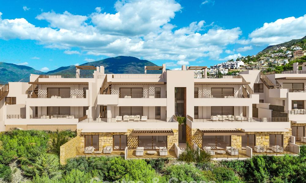 Instapklare luxe appartementen met duurzaam concept te koop in Istan, vlak bij Marbella aan de Costa del Sol 773851