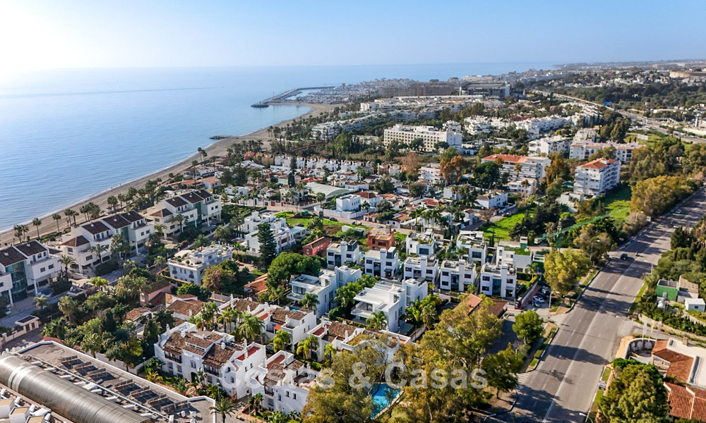 Instapklare, eigentijdse nieuwbouwvilla te koop op een steenworp afstand van het strand op de Golden Mile van Marbella 774337