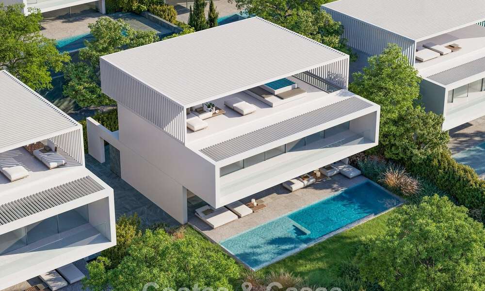 Hightech designervilla’s te koop in een natuurlijke omgeving aan de golfbaan in Estepona 774444