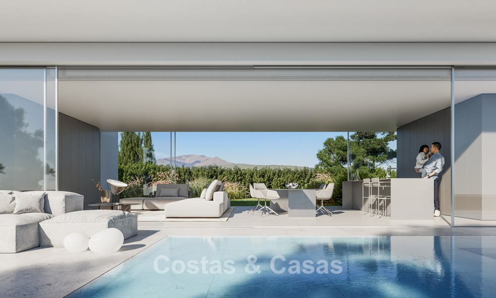 Hightech designervilla’s te koop in een natuurlijke omgeving aan de golfbaan in Estepona 774463