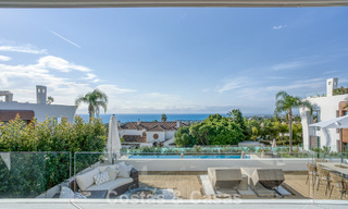 Luxueus duplex appartement te koop met zeezicht in een hoogstaand Sierra Blanca complex op Marbella’s Golden Mile 774612 